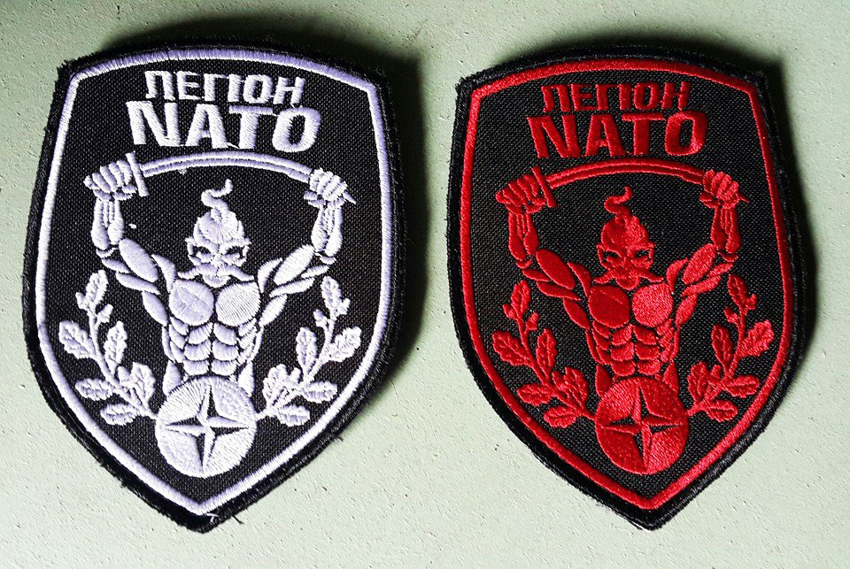 легион НАТО шеврон купить